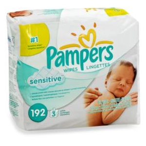 Sensitive® 192-Count Baby Wipes Refill Pack for $6.10 available on