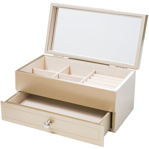 Aida Champagne Jewelry Box