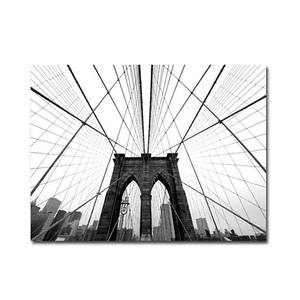 Trademark Global  Nina Papiorek 'NYC Brooklyn Bridge'