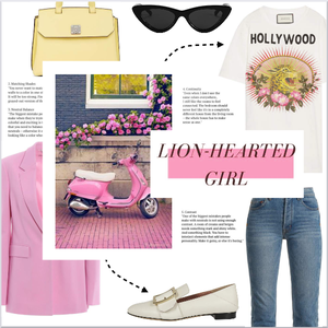 Street style - yellow & pink