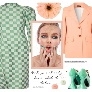 Peach-and-Middle-Green