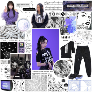 look at me, what's the situation//beyond your flustered gaze? [KMT]