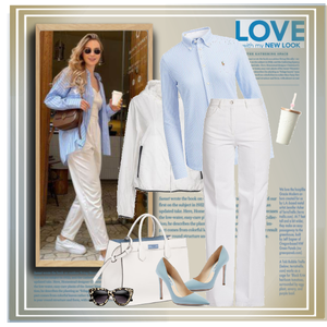 NEW CONTEST 👔💙CHIC WAYS TO STYLE A CLASSIC BLUE SHIRT💙👔