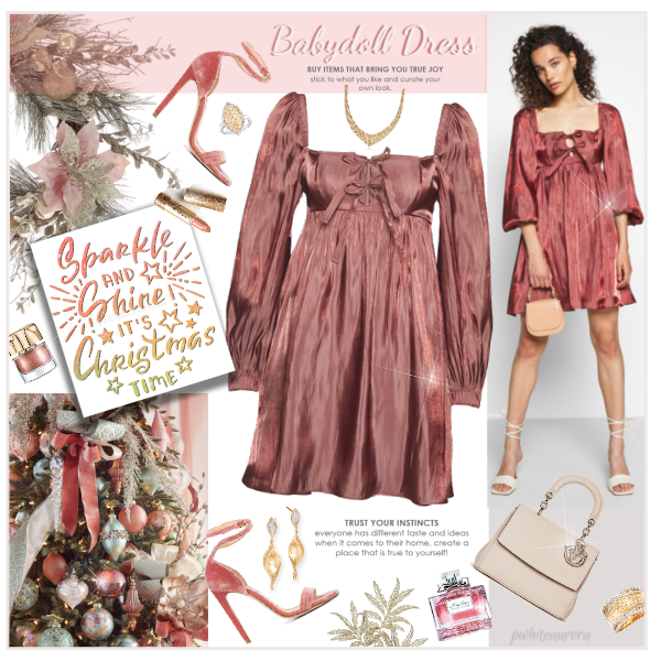 Babydoll Dress ~ Holiday Style