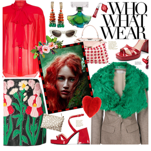 Green & Red Valentine