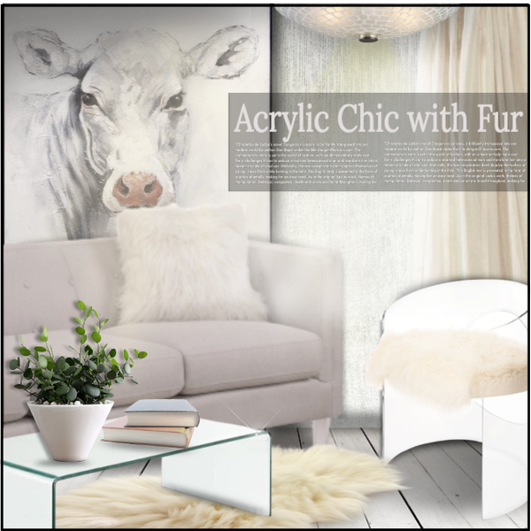 Acrylic Chic with Fur