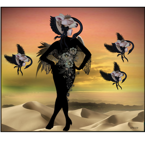 Fertile Imagination in Arid Land - Fashion look - URSTYLE