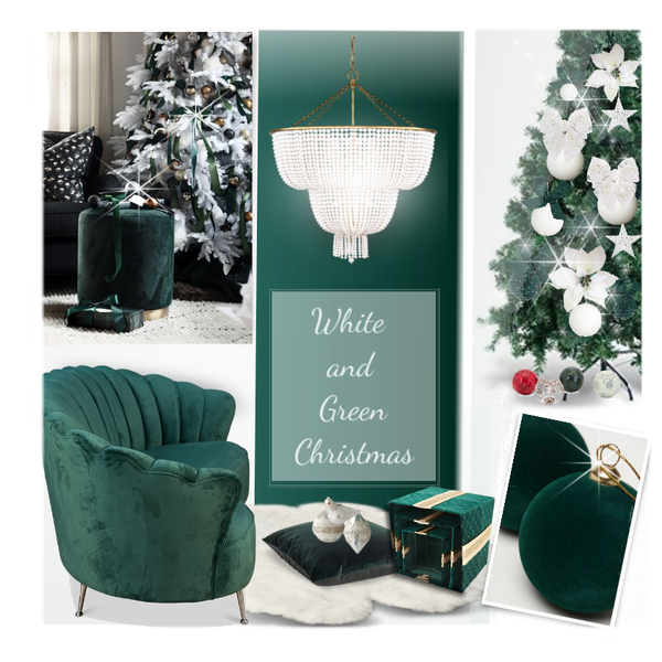 White and Green Christmas