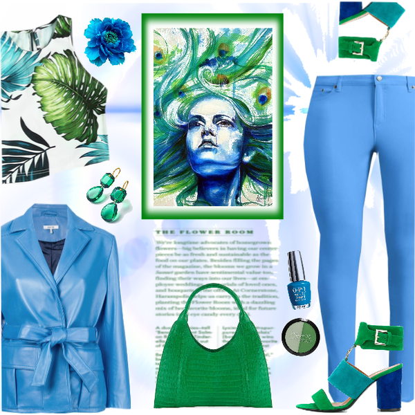 Spring Blues and Greens