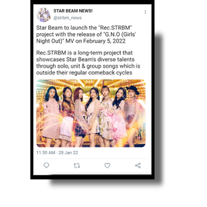 [NEWS] Rec.STRBM launch on February (Read The Description)