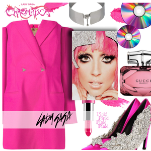Inspired by Lady Gaga: Power Pink for a Night Out