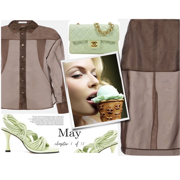 5/12 May 💚🤎 Mint & Choco - Fashion look - URSTYLE