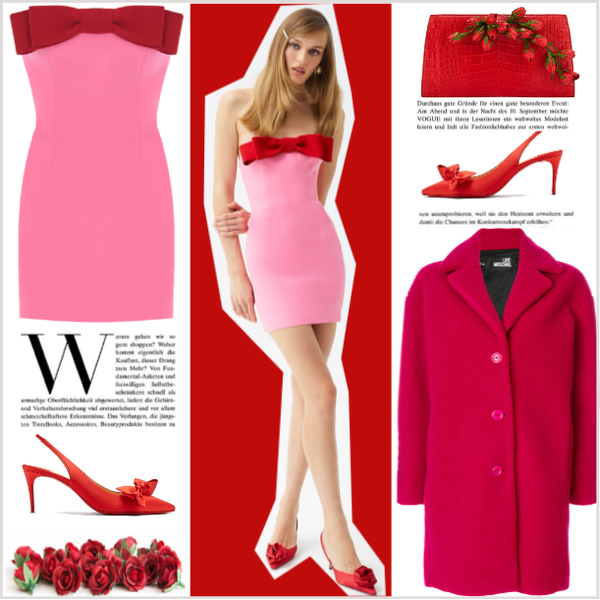 NEW CONTEST: RED AND PINK COLOR OUTFITS SIMPLE ORGANIZED FASHION SETS ONLY, HAVE FUN!