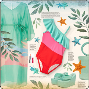 Color block swimsuits