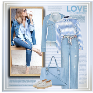 NEW CONTEST 👔💙CHIC WAYS TO STYLE A CLASSIC BLUE SHIRT💙👔
