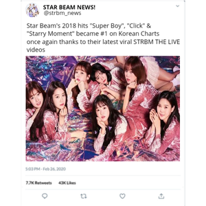[NEWS] SeuBim's latest rechart moment