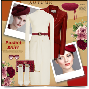Autumn style, Pocket skirt